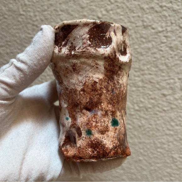 Ceramic Fine Art  Cup Hand-thrown. One of a Kind.Wabi Sabi. - Picture 4 of 8